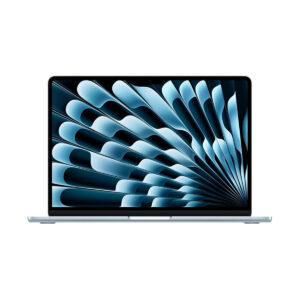 apple 2025 macbook air (13 inch, apple m4 chip with 10 core cpu and 8 core gpu, 16gb unified memory, 256gb) sky blue;english