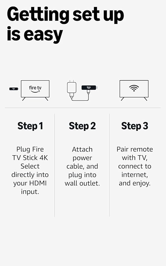 tv stick 4k select (newest model) 8gb wi fi 5 with alexa voice control – original new tv stick 4k select (newest model) 8gb wi fi 5 with alexa voice control – original new