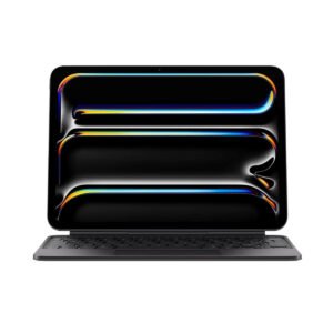 apple magic keyboard for ipad pro 11 inch (m4 & m5) – us english layout, backlit keys, multi touch trackpad, floating design, black – mwr23